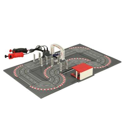Police car racing track 64x38.5cm
