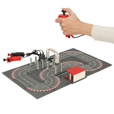 Police car racing track 64x38.5cm