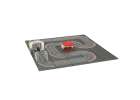 Police car racing track 64x64cm 3