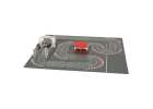 Police car racing track 64x64cm 4