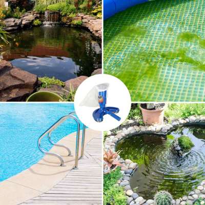 Pool vacuum cleaner set with reusable bag