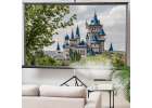 Projektor rzutnik przenośny LED TFT LCD 16:9 1920x1080 USB 20W biały 14