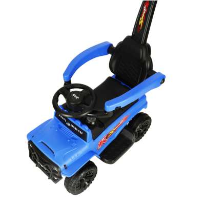 Push ride off-road car with sound and lights blue