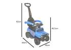 Push ride off-road car with sound and lights blue 6
