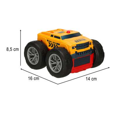 RC Revolt 2 Sided Rescue Racer remote control car