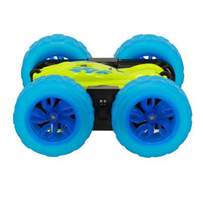 RC Revolt Flip Speeder remote control car with glowing wheels