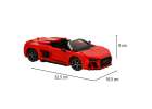 RC car 1:14 AUDI R8 Spyder bricks 10