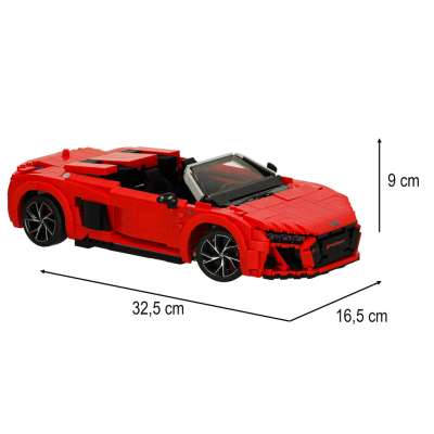 RC car 1:14 AUDI R8 Spyder bricks