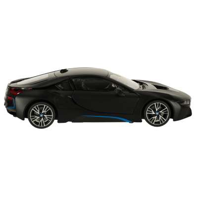 RC car 1:14 BMW i8 opening doors black