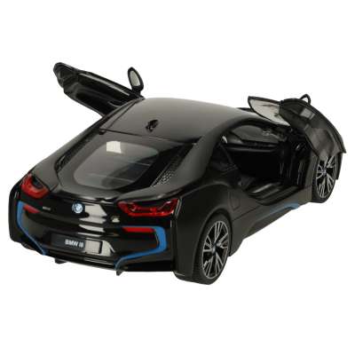 RC car 1:14 BMW i8 opening doors black