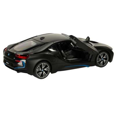 RC car 1:14 BMW i8 opening doors black