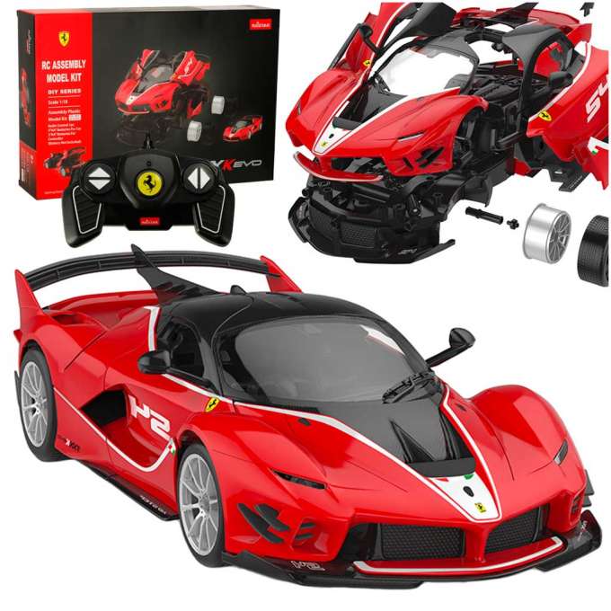 RC car Rastar 96900 Ferrari 1:18 building kit. Wholesale, import