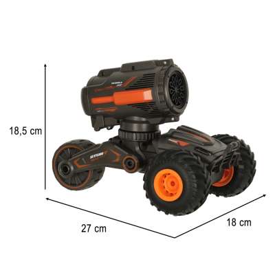 RC soap bubble car bubble car