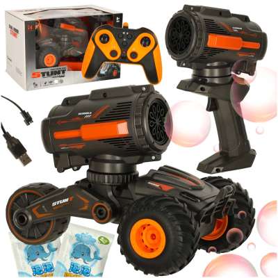 RC soap bubble car bubble car