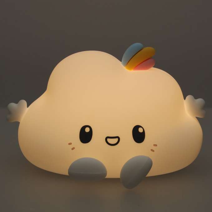 RGB silicone cloud night light