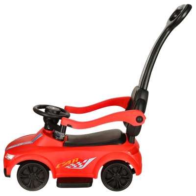 Rider push car 3in1 with sound lights red