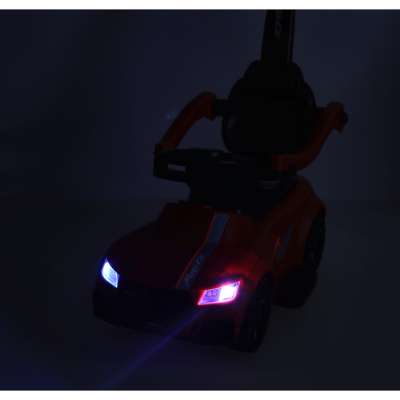 Rider push car 3in1 with sound lights red