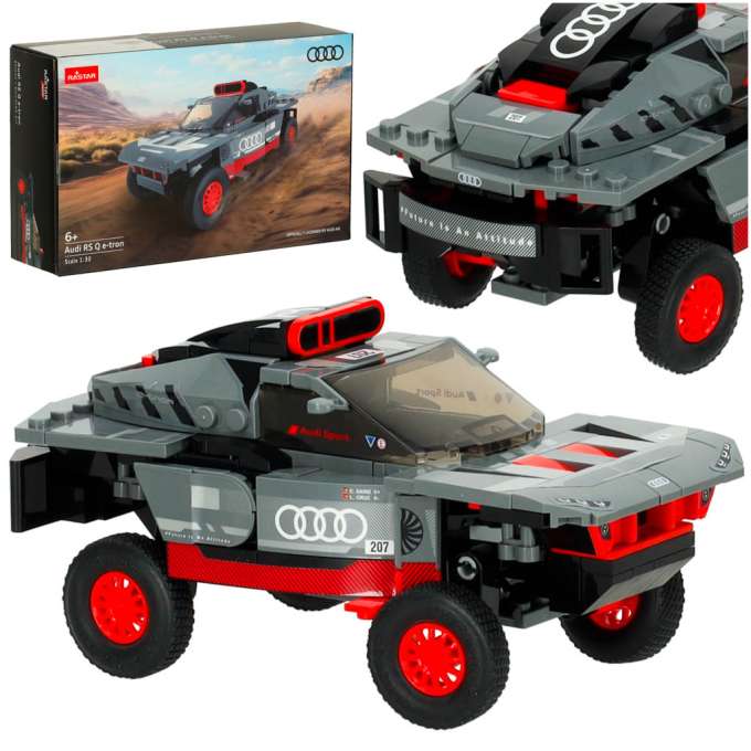 Samochód Rastar 10120  Audi RS Q e-tron 1:30 klocki 367 el.