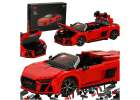 Samochód Rastar 93800 AUDI R8 Spyder 1:14 klocki 1440 el. 1