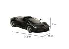 Samochód zdalnie sterowany Rastar 75800 Ferrari LaFerrari Aperta 1:14 czarny 10
