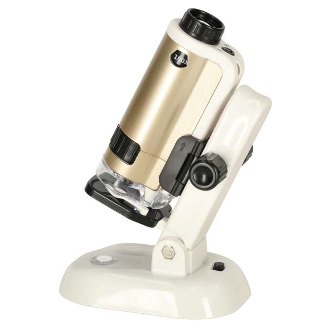 Scientific educational school microscope for children