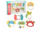 Sensory teether rattle set of 6. Bibi-inn 1