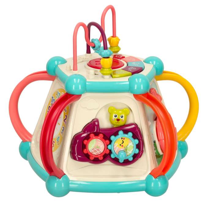 Sensory toy cube for children 7in1 Bibi-inn