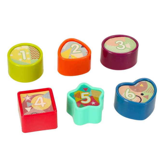 Sensory toy cube for children 7in1 Bibi-inn