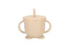 Silicone dishes for children owl beige 9 elements 4