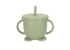 Silicone dishes for kids owl milita green 4