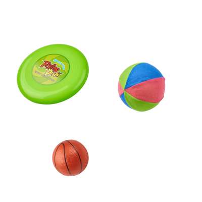 Sports set 5in1 badminton basketball volleyball tennis frisbee