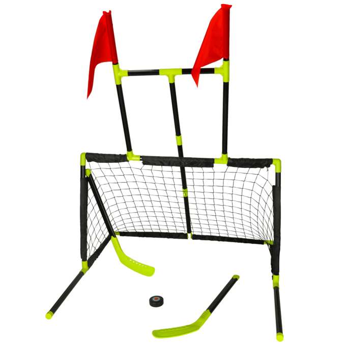 Sports set 6in1 goal basket field hockey ball shield