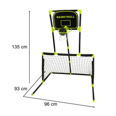 Sports set 6in1 goal basket field hockey ball shield