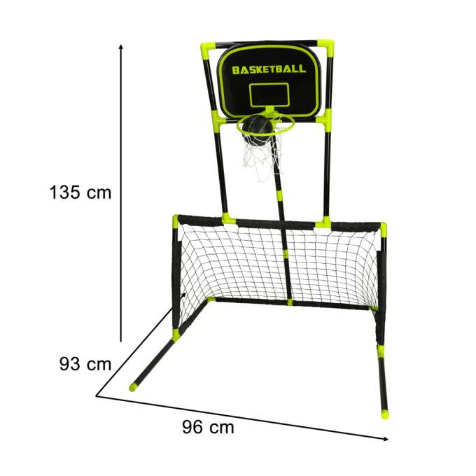 Sports set 6in1 goal basket field hockey ball shield