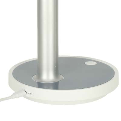 Standing fan on a leg white
