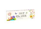 Sticker wall clock 100-120 cm black gold 3