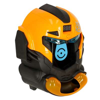 Target shooting robot head arcade game set gun + balls