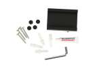 Telescopic extension wall hanger 114cm black 5