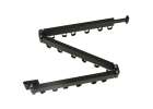 Telescopic extension wall hanger 114cm black 7