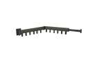 Telescopic extension wall hanger 84cm black 2