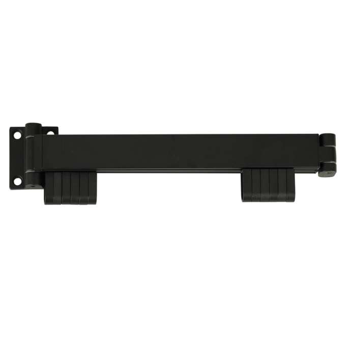 Telescopic extension wall hanger 84cm black