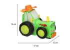 Tractor RC tractor jumping dancing sound green 9
