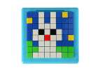 Układanka kreatywna logiczna klocki puzzle mozaika 175 elementów 4
