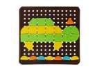 Układanka kreatywna logiczna puzzle mozaika geometryczne kształty 8