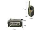 Walkie Talkie krótkofalówka zestaw z centralą dla dzieci khaki 8