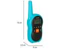 Walkie Talkie krótkofalówki dla dzieci zasięg 3km zestaw 2 szt. 9