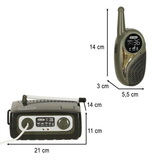 Walkie Talkie walkie talkie for kids khaki