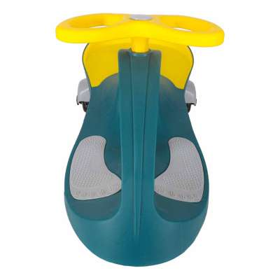Wiggle swing car glowing wheels LED green yellow