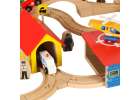 Wooden train locomotive city 69el 3