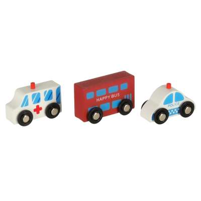 Wooden train locomotive city 69el